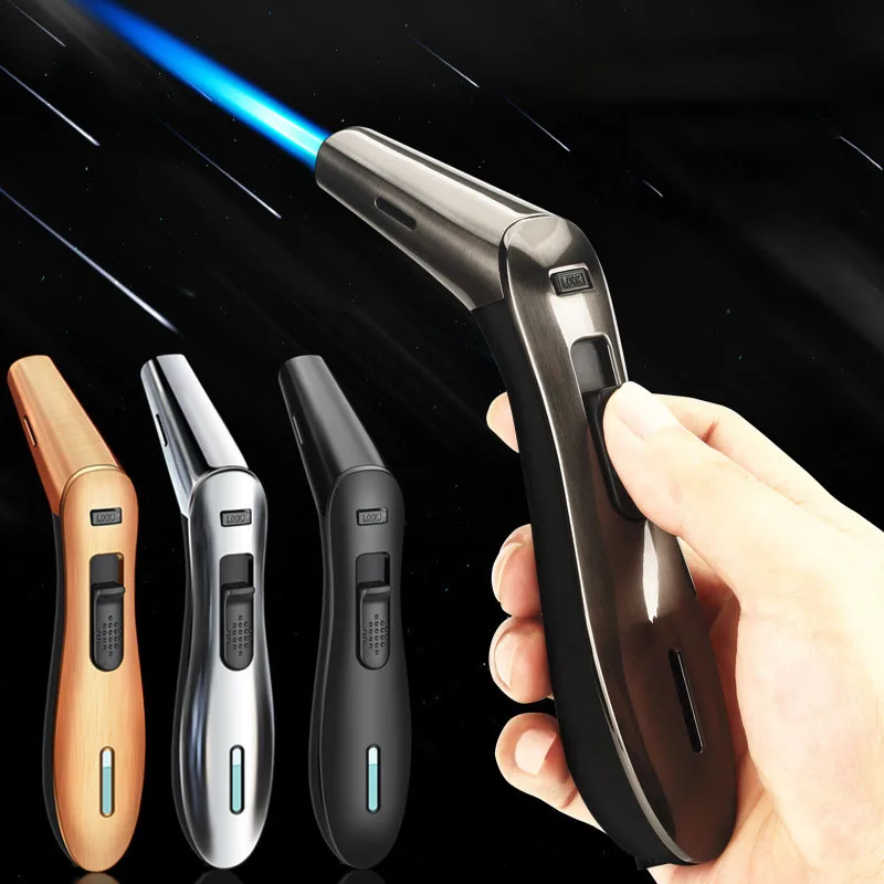 Turbine High Temperature Direct Charge Blue Flame Windproof Butane Gas Metal Inflatable Lighter Outdoor Barbecue Kitchen Lighter
Turbine High Temperature Direct Charge Blue Flame Windproof Butane Gas Metal Inflatable Lighter Outdoor Barbecue Kitchen Lighter
