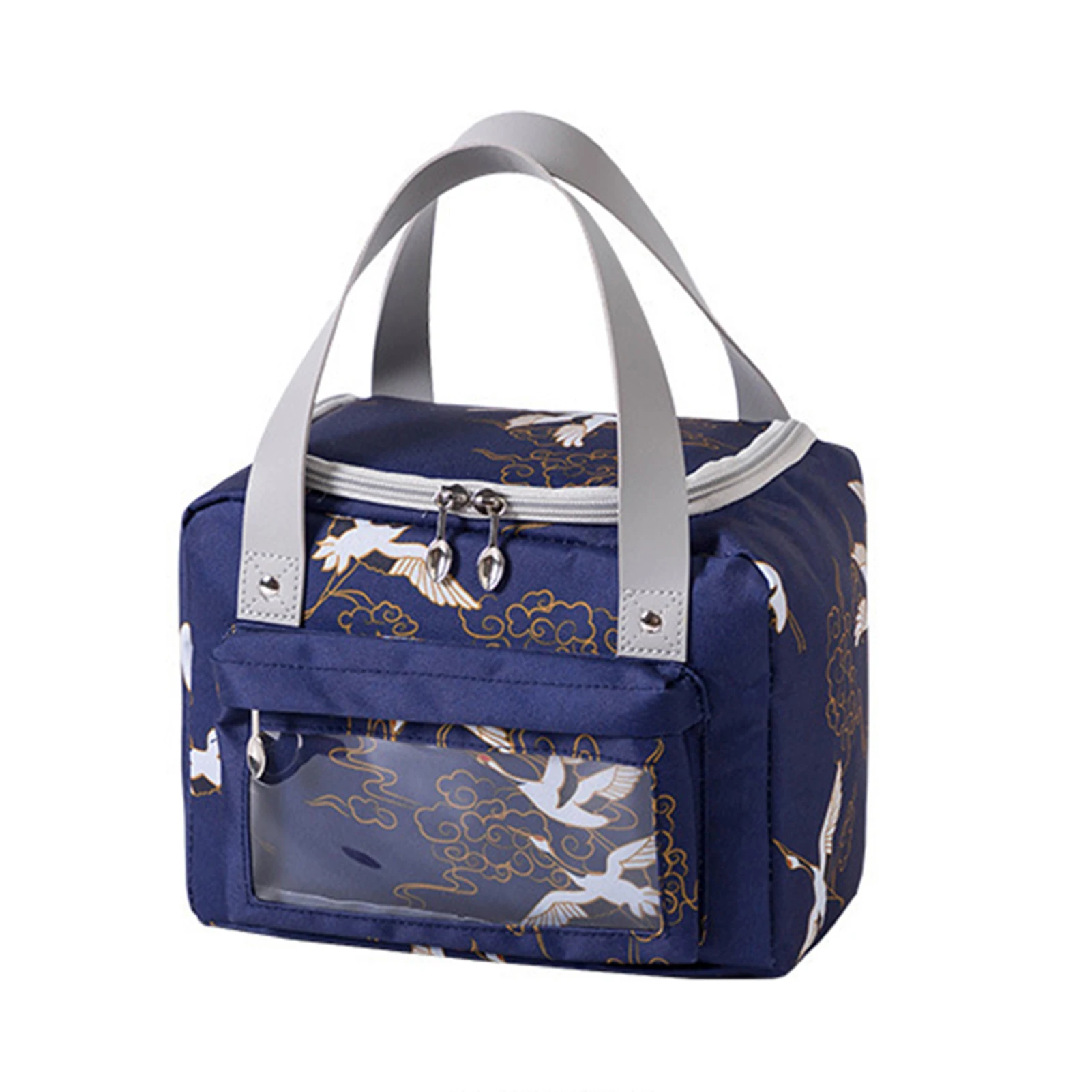 Protable Cool Bag Picnic Bag Lunch Pouch For School Office Thermal Bag With Durable Handle Zipper Up Design
Protable Cool Bag Picnic Bag Lunch Pouch For School Office Thermal Bag With Durable Handle Zipper Up Design