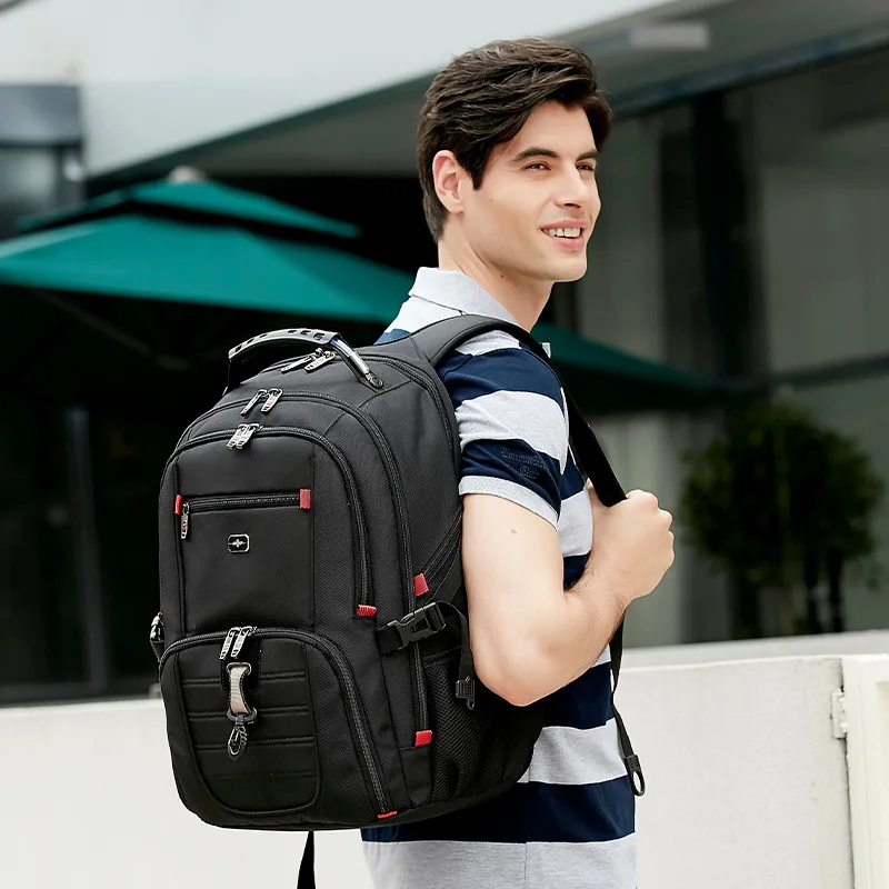 Men's Swiss Backpacks Travel Bag Business Anti Theft Backpack Men Mochila USB Charging 15.6 17 Inch Laptop Backpack Waterproof
Men's Swiss Backpacks Travel Bag Business Anti Theft Backpack Men Mochila USB Charging 15.6 17 Inch Laptop Backpack Waterproof