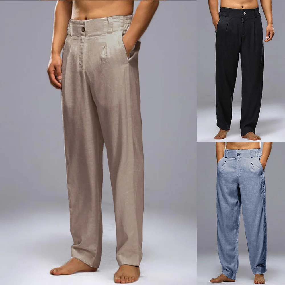 Mens Casual Beach Loose Straight Pants Sports Gym Yoga Elasticated Baggy Long Trousers Breathable Wide Leg Pant Men Clothing
Mens Casual Beach Loose Straight Pants Sports Gym Yoga Elasticated Baggy Long Trousers Breathable Wide Leg Pant Men Clothing