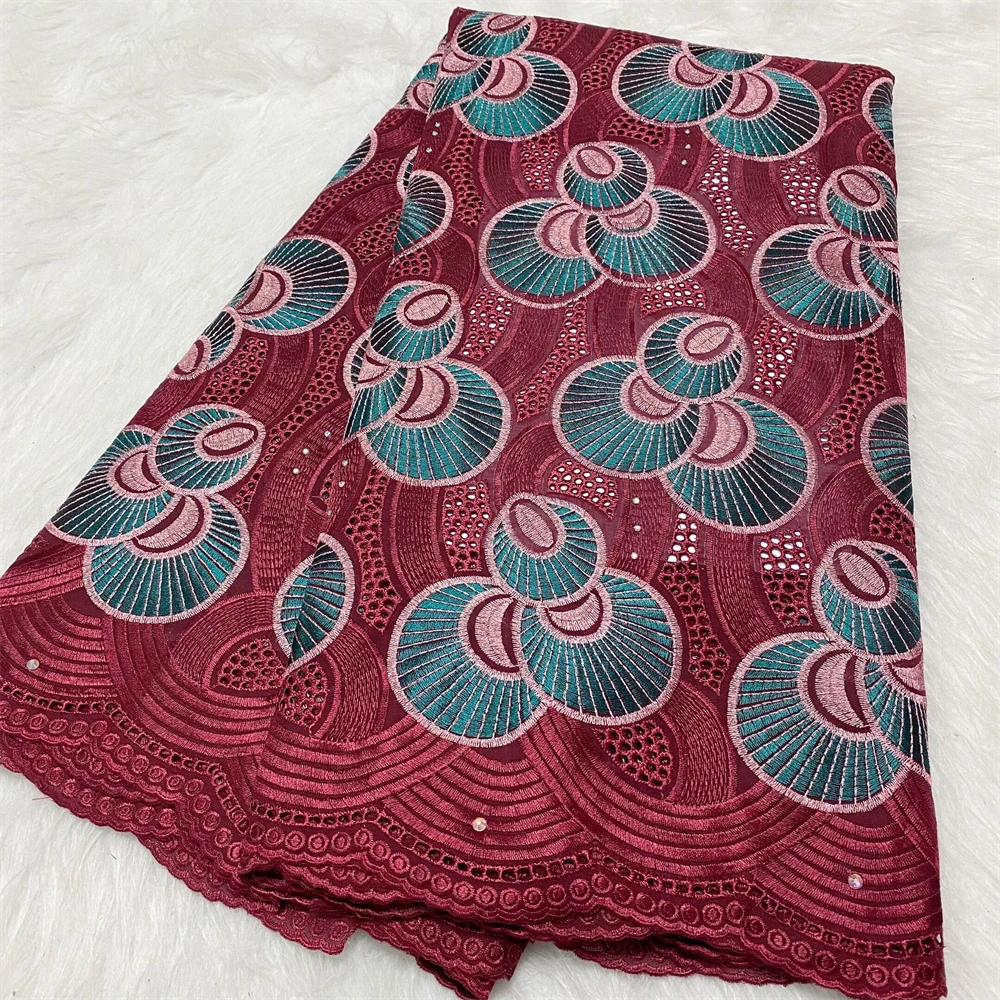 African Lace Fabrics Embroidery For Women Wedding Dresses Tulle Cotton Rhinestone Linen Nigerian Fabric In By The Meter 5Yards
African Lace Fabrics Embroidery For Women Wedding Dresses Tulle Cotton Rhinestone Linen Nigerian Fabric In By The Meter 5Yards