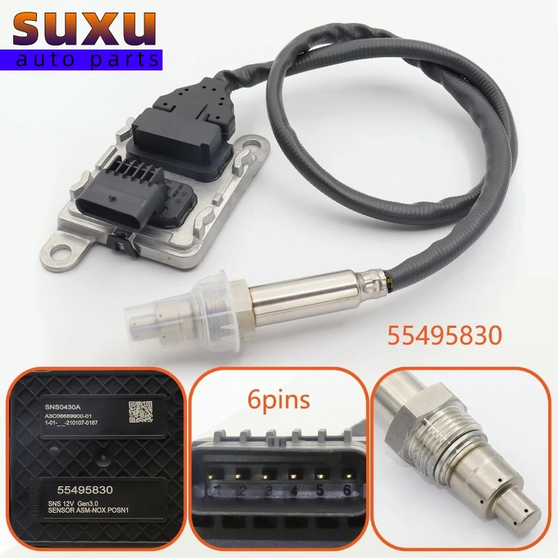 Nitrogen Oxide Nox Sensor 55495830 For Chevrolet Equinox GMC Terrain 2018 2019 OEM 55495830
Nitrogen Oxide Nox Sensor 55495830 For Chevrolet Equinox GMC Terrain 2018 2019 OEM 55495830