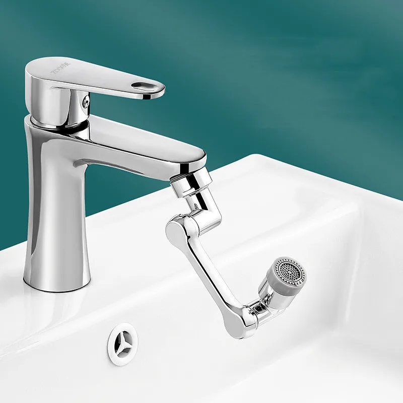 

Mechanical arm universal faucet 1080 degree faucet bathroom basin faucet bubbler single gear dual gear optional