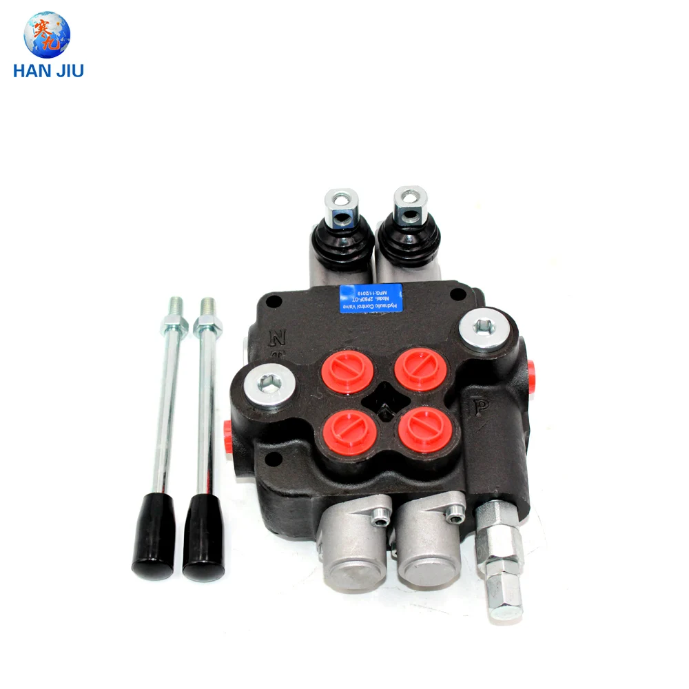 

80L 2 Handle hydraulic directional control valve 2P80