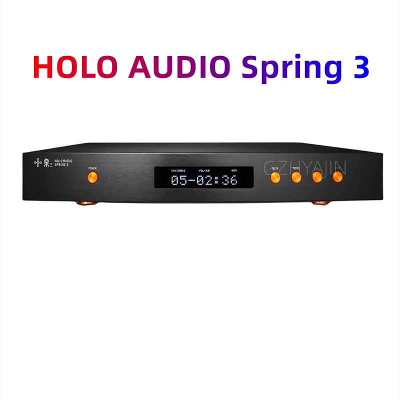 

HOLO Audio, Spring 3, Spring 3, fully discrete R2R type decoder DAC, direct solution DSD