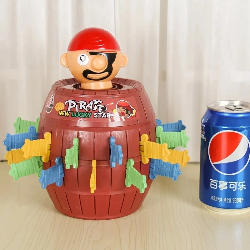 Children's Fun Small Tool Pirate Bucket Game Toy Children's Lucky Spike Pop-up Party Toys
Children's Fun Small Tool Pirate Bucket Game Toy Children's Lucky Spike Pop-up Party Toys