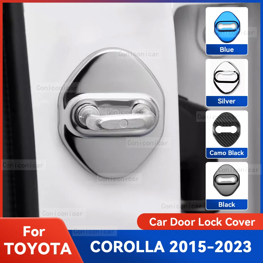 Auto Car Door Lock Protect Cover Emblems Case Stainless Steel Decoration For TOYOTA COROLLA 2015-2023 Protection Accessories
Auto Car Door Lock Protect Cover Emblems Case Stainless Steel Decoration For TOYOTA COROLLA 2015-2023 Protection Accessories