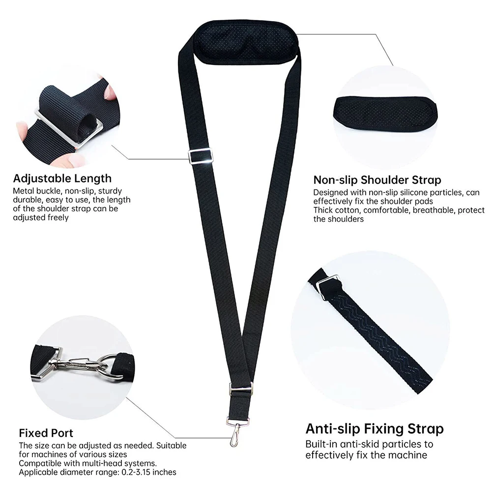 Padded Harness Single Shoulder Strap Replacement Supplies Power Equipment Accessory Garden Leaf Blower Outdoor
Padded Harness Single Shoulder Strap Replacement Supplies Power Equipment Accessory Garden Leaf Blower Outdoor