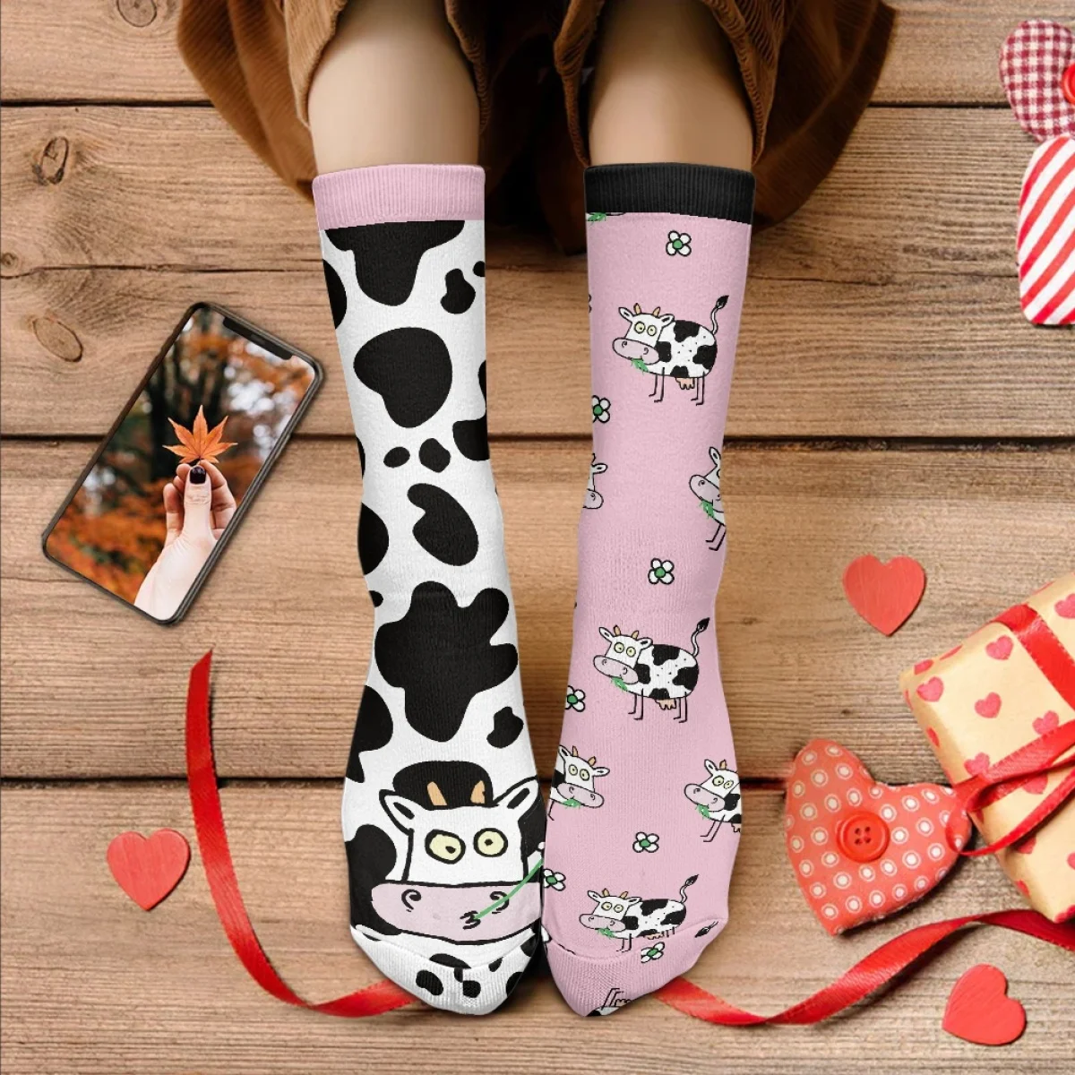 Cow Spotted Pink Flower Pattern for Woman Men Basketball Non-slip Sock Convenient Breathable Deodorant Soft Middle Tube Sockings
Cow Spotted Pink Flower Pattern for Woman Men Basketball Non-slip Sock Convenient Breathable Deodorant Soft Middle Tube Sockings