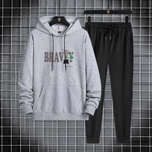 Fashion Suit Spring Thin Men's Hooded Drawstring Design Long Sleeve Two-Piece Sports Casual Skin-Friendly All-Match
Fashion Suit Spring Thin Men's Hooded Drawstring Design Long Sleeve Two-Piece Sports Casual Skin-Friendly All-Match