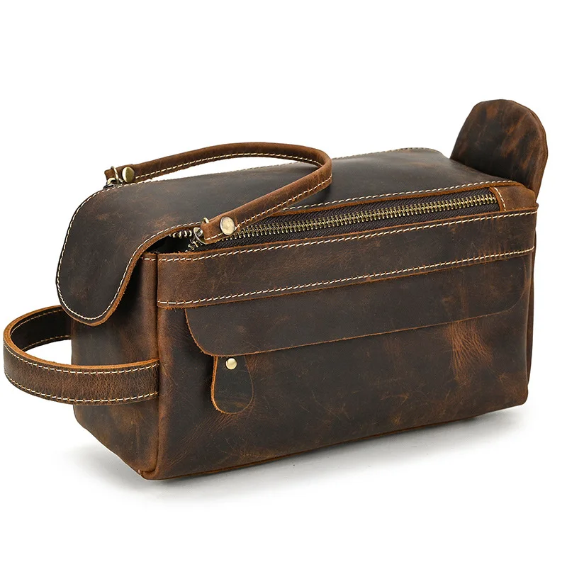 Vintage Leather Storage Bag Clutch Bags Men Wash Bag Toiletry kits Men Clutches Washing Bag Male Female Clutches Make Up Bag
Vintage Leather Storage Bag Clutch Bags Men Wash Bag Toiletry kits Men Clutches Washing Bag Male Female Clutches Make Up Bag