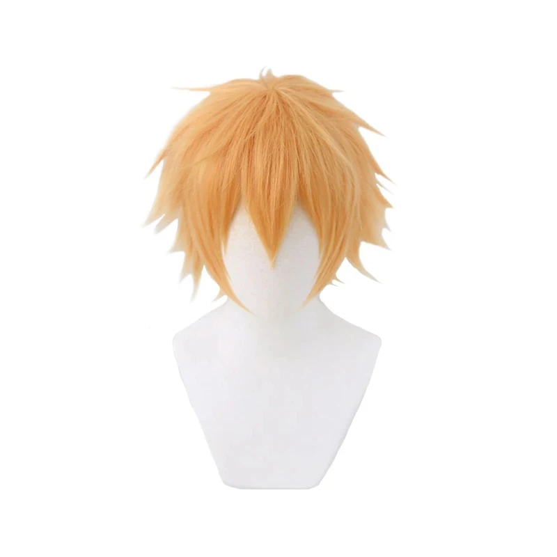 Anime Chainsaw Man Denji Cosplay Wig Denji Golden Short Heat Resistant Hair Party Men Role Play Wig +Wig Cap+ Eyes Patch
Anime Chainsaw Man Denji Cosplay Wig Denji Golden Short Heat Resistant Hair Party Men Role Play Wig +Wig Cap+ Eyes Patch