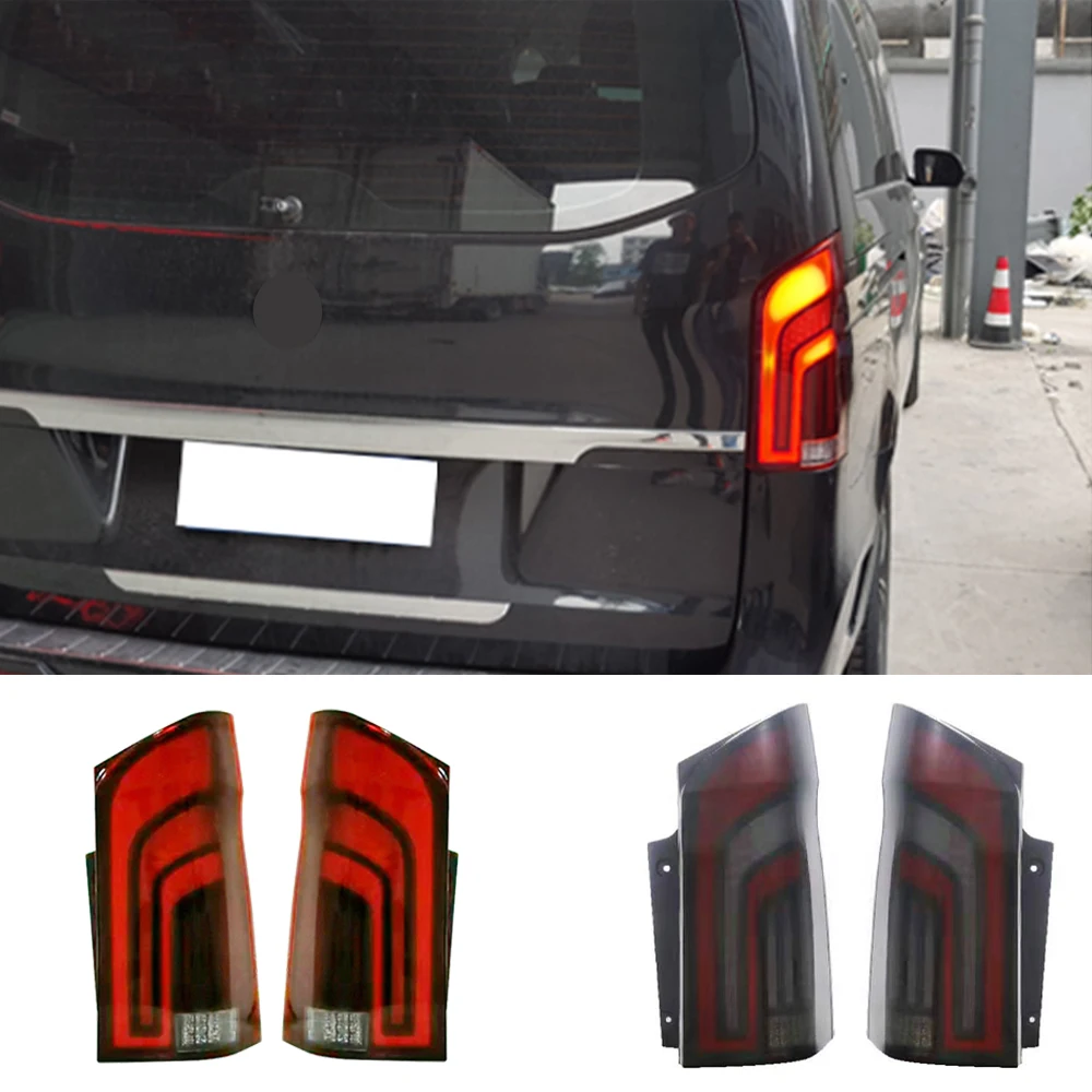 2PCS tuning Tail light For Mercedes Benz VITO V250 V260 V260L Taillights LED w447 DRL Running lights Fog lights Rear
2PCS tuning Tail light For Mercedes Benz VITO V250 V260 V260L Taillights LED w447 DRL Running lights Fog lights Rear