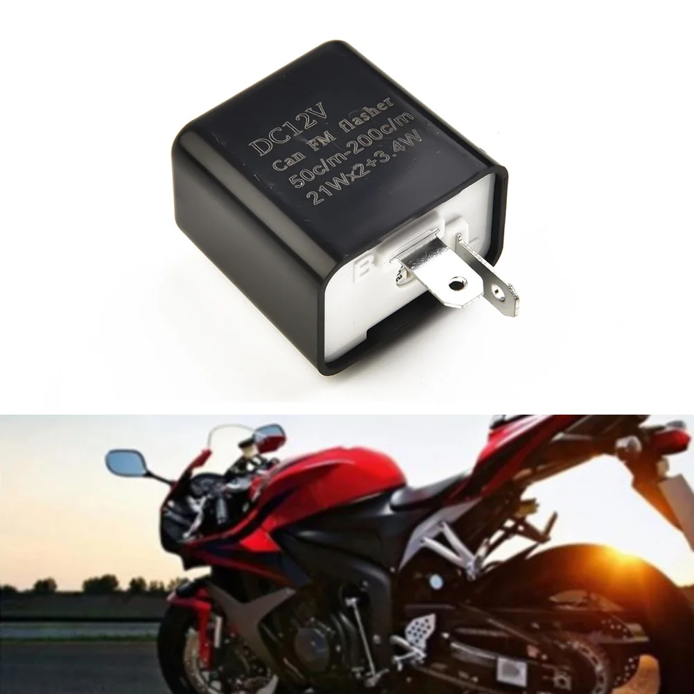 Replace Tool Part Flasher Relay Motorcycle Waterproof 12V 2Pin Accessory Adjustable Black Indicator Part Speed
Replace Tool Part Flasher Relay Motorcycle Waterproof 12V 2Pin Accessory Adjustable Black Indicator Part Speed