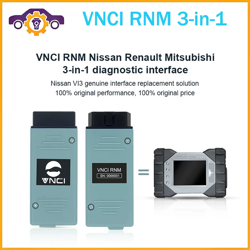 Новый диагностический интерфейс VNCI RNM для Nissan/Renault/Mitsubishi 3-в-1, поддержка DoIP и CANFD связи, программное обеспечение OEM
Новый диагностический интерфейс VNCI RNM для Nissan/Renault/Mitsubishi 3-в-1, поддержка DoIP и CANFD связи, программное обеспечение OEM