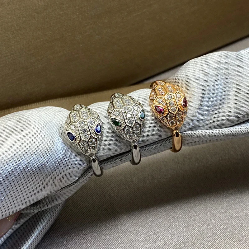 Women's Luxury Brand Jewelry 925 Sterling Silver Snake Ring Fashion Personalized Accessory Valentine's Day Party Holiday Gift
Women's Luxury Brand Jewelry 925 Sterling Silver Snake Ring Fashion Personalized Accessory Valentine's Day Party Holiday Gift