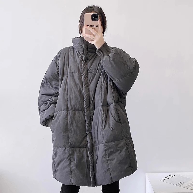 Dress 2023 New Bat Sleeve Medium Long Fat Mm Down Jacket Women's Loose Fashion Large Winter Coat
Dress 2023 New Bat Sleeve Medium Long Fat Mm Down Jacket Women's Loose Fashion Large Winter Coat