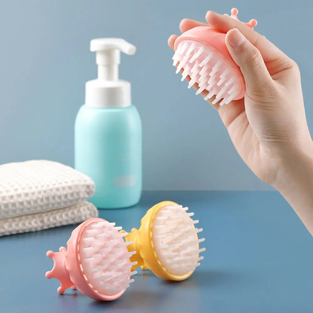 

Bathing Accessories Care Tool Hair Washing Scalp Hair Massager Head Body Massage Comb Shower Brush Comb Silicone Shampoo Brush