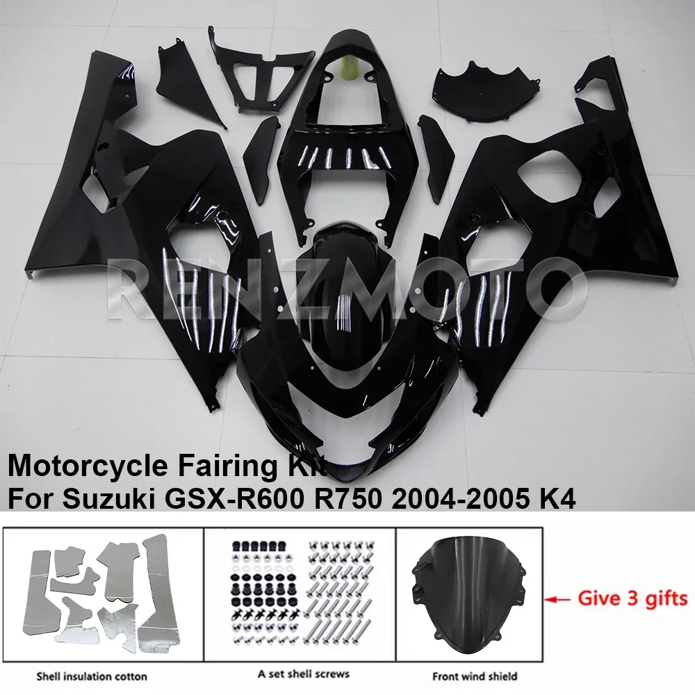 

For SUZUKI GSXR 600 750 04-05 K4 K5 Fairing R/Z S4GA16 Motorcycle Set Body Kit decoration Plastic Guard Plate Accessories Shell