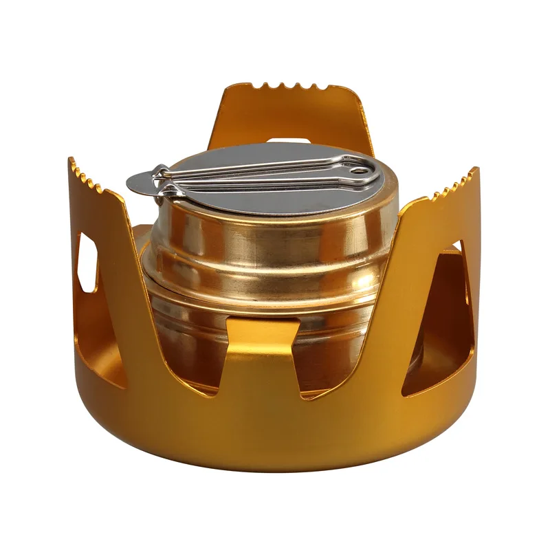 Heavy Duty Brass Stove with Aluminum Stand Cover for Outdoor Camping Hiking Backpack Cooking Portable Burner
Heavy Duty Brass Stove with Aluminum Stand Cover for Outdoor Camping Hiking Backpack Cooking Portable Burner