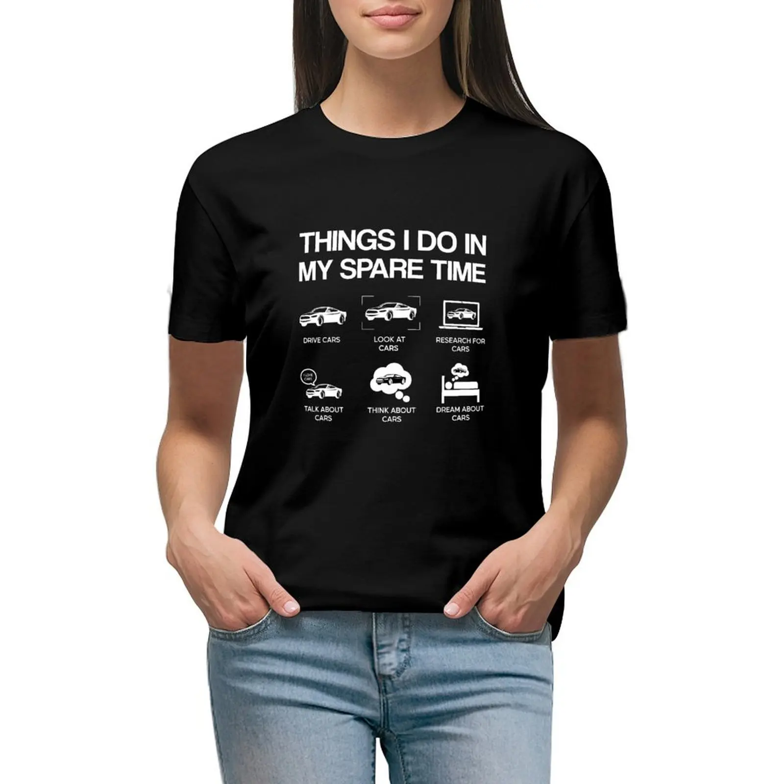 Things I Do In My Spare Time Car Funny Driver Gift For Cars Lover T-shirt tops animal print shirt for girls t shirt dress Women
Things I Do In My Spare Time Car Funny Driver Gift For Cars Lover T-shirt tops animal print shirt for girls t shirt dress Women