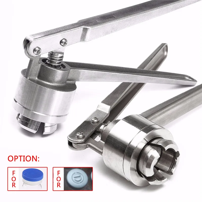 1Pc 15mm Stainless Steel Manual Vial Crimper Hand Sealing Machine For Crimping Flip Off Cap Bottle Clamp Pliers Capping Machine
1Pc 15mm Stainless Steel Manual Vial Crimper Hand Sealing Machine For Crimping Flip Off Cap Bottle Clamp Pliers Capping Machine