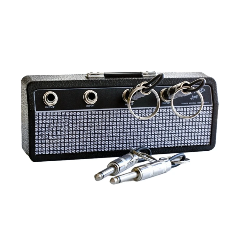 Practical Key Hook Rack Music Guitar Amp Key Guitar Wall Mount Key Rings Holders Vintage Amp Keychain Shelf
Practical Key Hook Rack Music Guitar Amp Key Guitar Wall Mount Key Rings Holders Vintage Amp Keychain Shelf