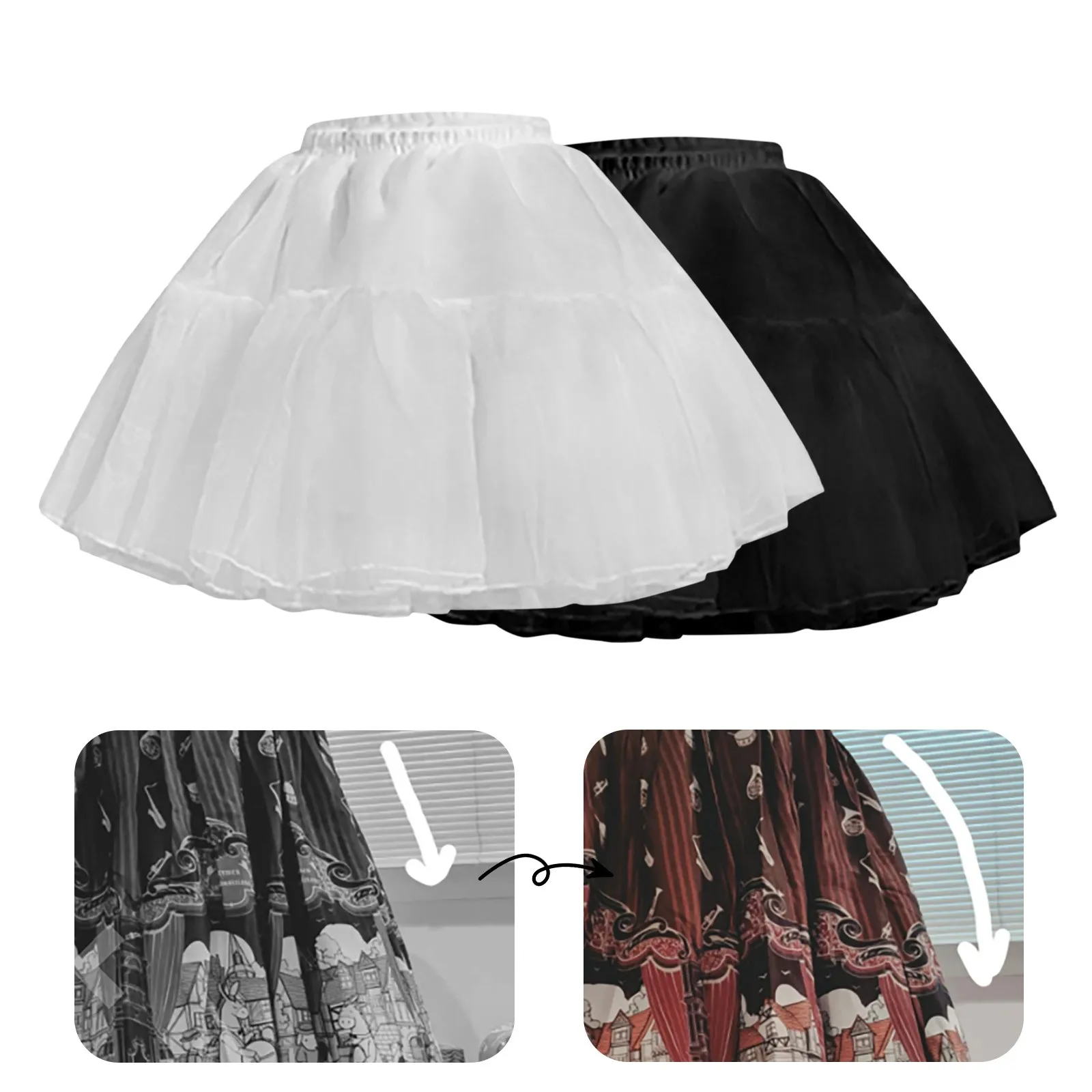 Summer Petticoats Puffy Organza Skirt Retro Vintage Dress Underskirts Women Hoops Plus Size Dance Crinoline Petticoat White
Summer Petticoats Puffy Organza Skirt Retro Vintage Dress Underskirts Women Hoops Plus Size Dance Crinoline Petticoat White