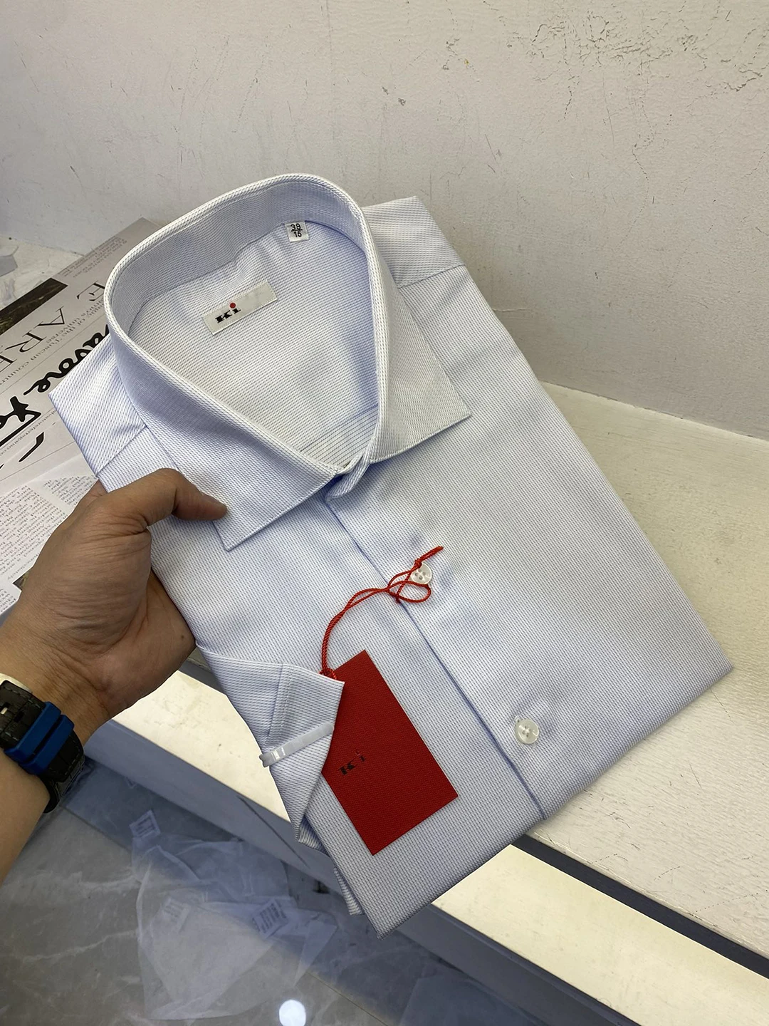 

ZEMKY Shirt Cotton Men 2024 new Solid color Business Casual High-quality Short sleeved shirt Old Money size S-XXL Simplicity