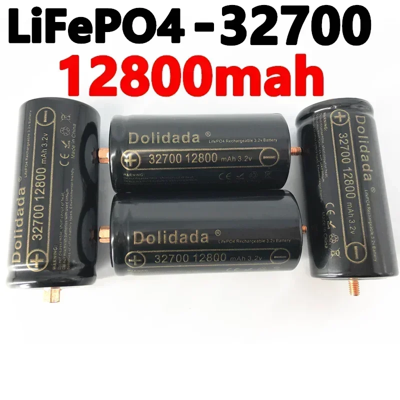 original 32700 12800mAh 3.2V lifepo4 Rechargeable Battery Professional Lithium Iron Phosphate Power Battery with screw
original 32700 12800mAh 3.2V lifepo4 Rechargeable Battery Professional Lithium Iron Phosphate Power Battery with screw