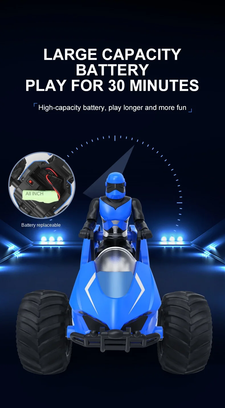 Coche teledirigido con Control remoto para niños, vehículo de juguete con luz, música, baile, deformación, escala 1:16, 2,4G Coche teledirigido con Control remoto para niños, vehículo de juguete con luz, música, baile, deformación, escala 1:16, 2,4G