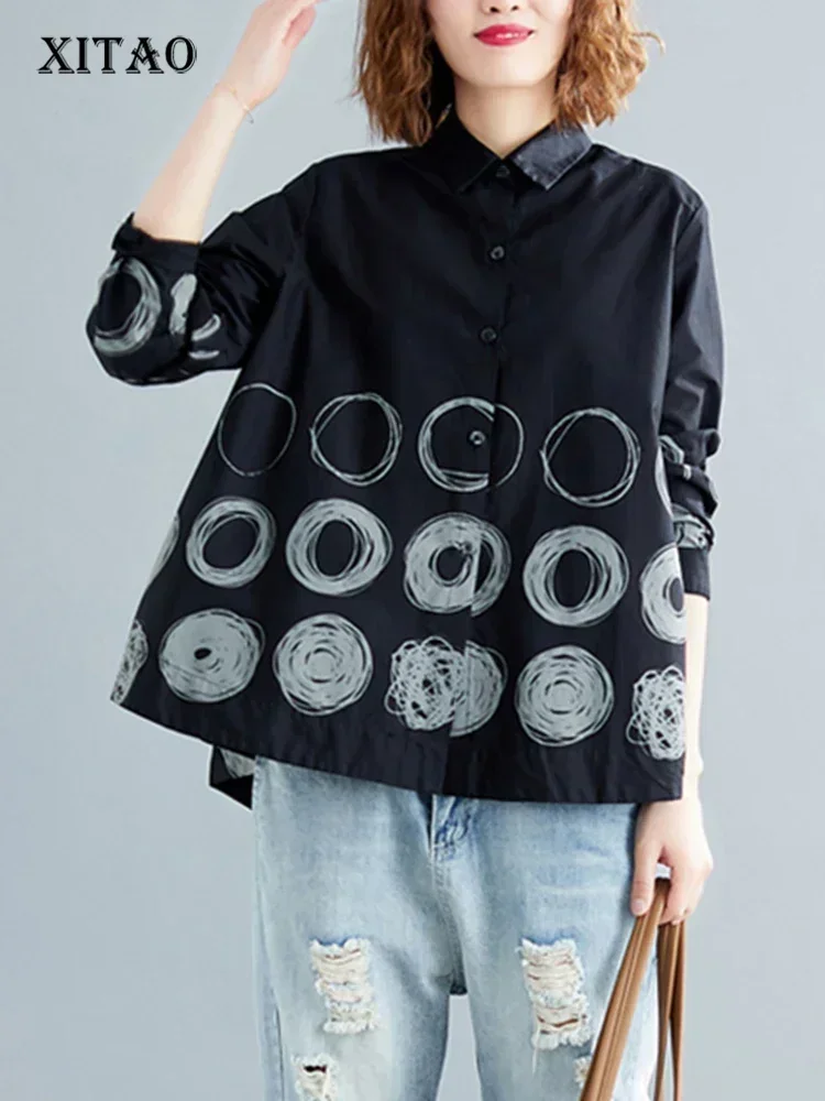 XITAO Loose Dot Shirt Fashion Simplicity Print Trend Street Wind Women Autumn New Arrival Korea Long Sleeve Top DMJ2165
XITAO Loose Dot Shirt Fashion Simplicity Print Trend Street Wind Women Autumn New Arrival Korea Long Sleeve Top DMJ2165
