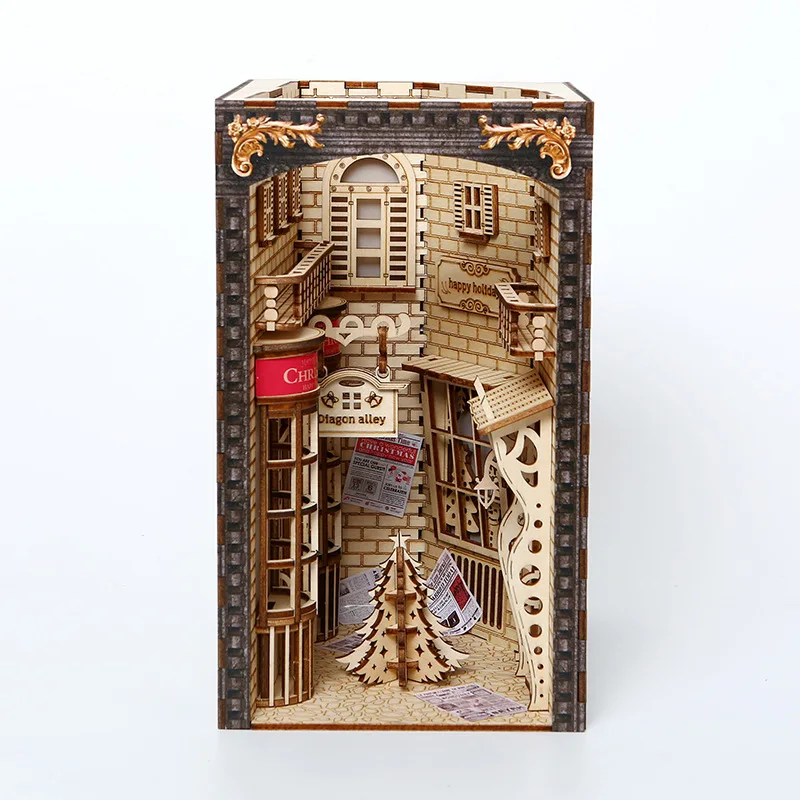 3D Wooden Puzzle Diagon Alley Christmas Model Kit DIY Assembly Educational Toy Jigsaw Model Building Kits for Kids Adults
3D Wooden Puzzle Diagon Alley Christmas Model Kit DIY Assembly Educational Toy Jigsaw Model Building Kits for Kids Adults