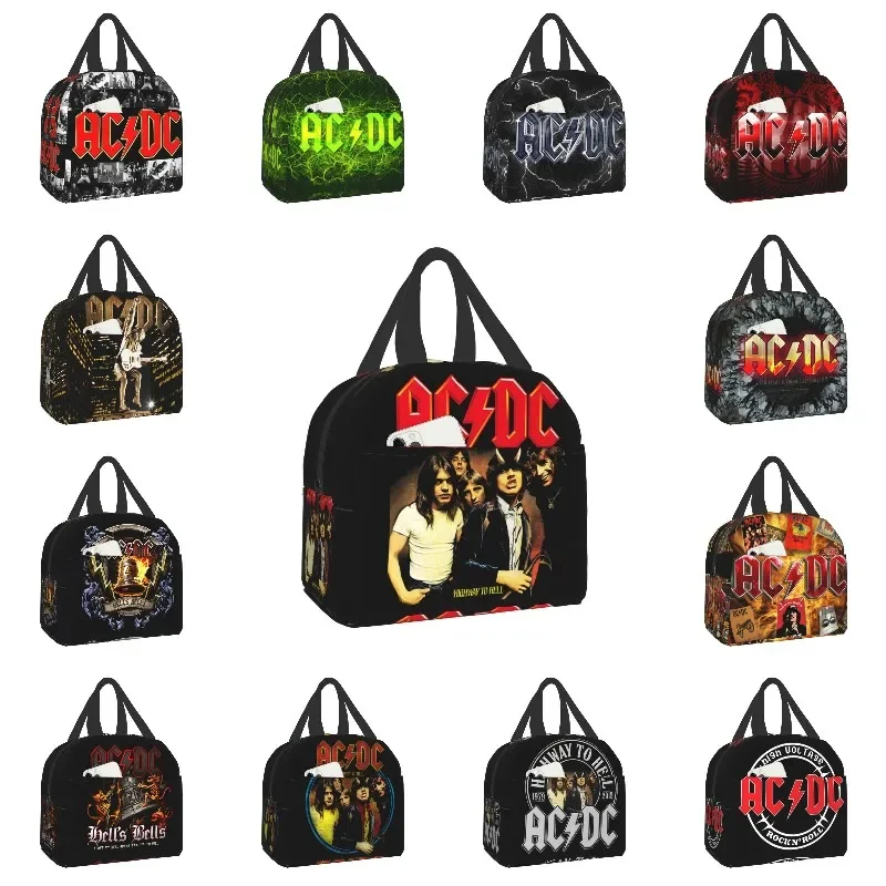 Vintage Rock AC DC Thermal Insulated Lunch Bag For Women Kids School Cooler Warm Food Lunch Box Portable Multifunction Bags
Vintage Rock AC DC Thermal Insulated Lunch Bag For Women Kids School Cooler Warm Food Lunch Box Portable Multifunction Bags