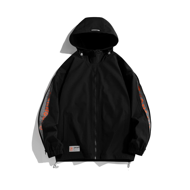 Новинка весна-осень мужские модные куртки в Корейском стиле Молодежные повседневные спортивные куртки на молнии с капюшоном и длинным рукавом
Новинка весна-осень мужские модные куртки в Корейском стиле Молодежные повседневные спортивные куртки на молнии с капюшоном и длинным рукавом