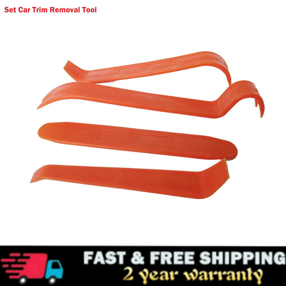 Professional 4Pcs Plastic Car Trim Removal Tool Kit Panel Door Pry Tools Dash Plastic Interior Nterior Radio Clip Sets Repairing
Professional 4Pcs Plastic Car Trim Removal Tool Kit Panel Door Pry Tools Dash Plastic Interior Nterior Radio Clip Sets Repairing