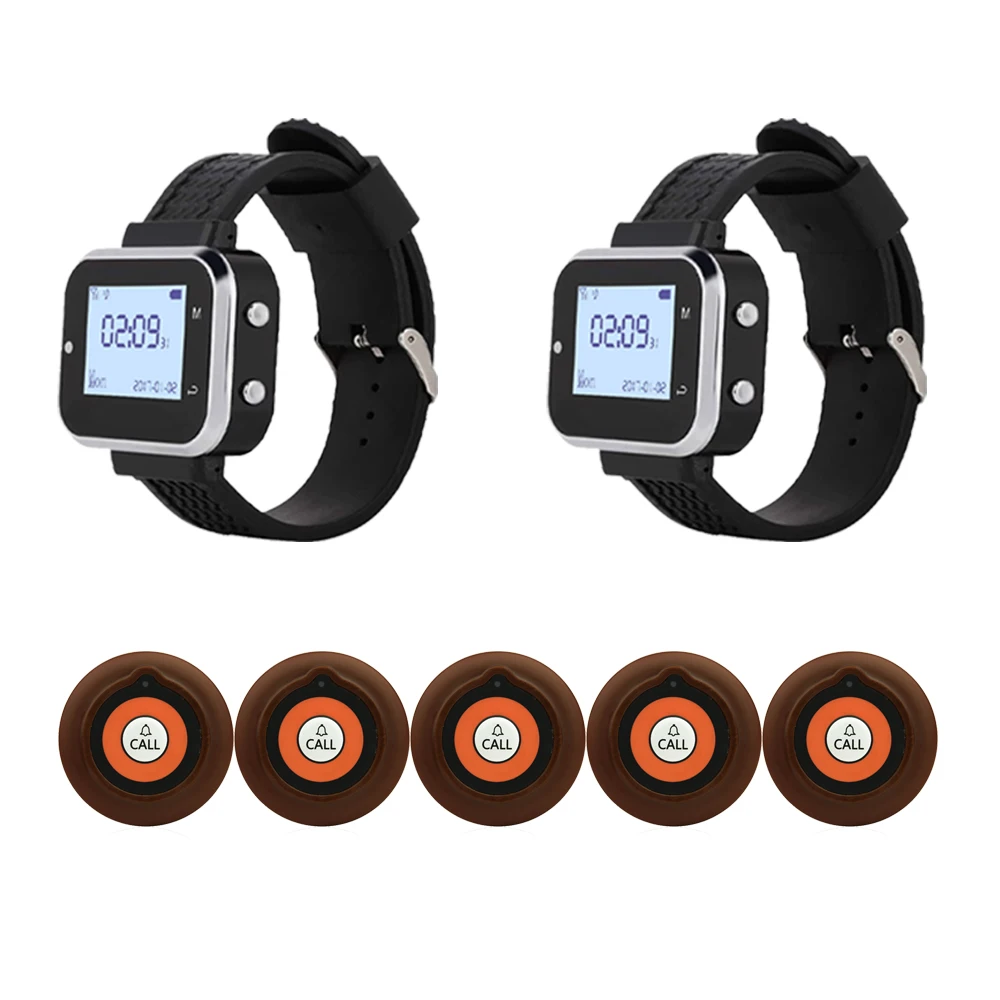 QWICALL CTT19 Wireless Calling System 1 Watch Receiver 1 Table Button Used in Restaurant Hotel Cafe Hospital
QWICALL CTT19 Wireless Calling System 1 Watch Receiver 1 Table Button Used in Restaurant Hotel Cafe Hospital
