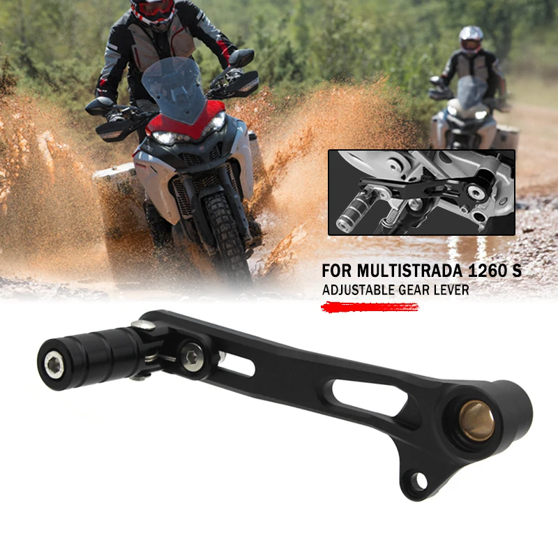 Fit For Ducati Multistrada 1260S Multistrada1260 2017-2021 2020 Motorcycle Adjustable Folding Gear Shifter Shift Pedal Lever
Fit For Ducati Multistrada 1260S Multistrada1260 2017-2021 2020 Motorcycle Adjustable Folding Gear Shifter Shift Pedal Lever