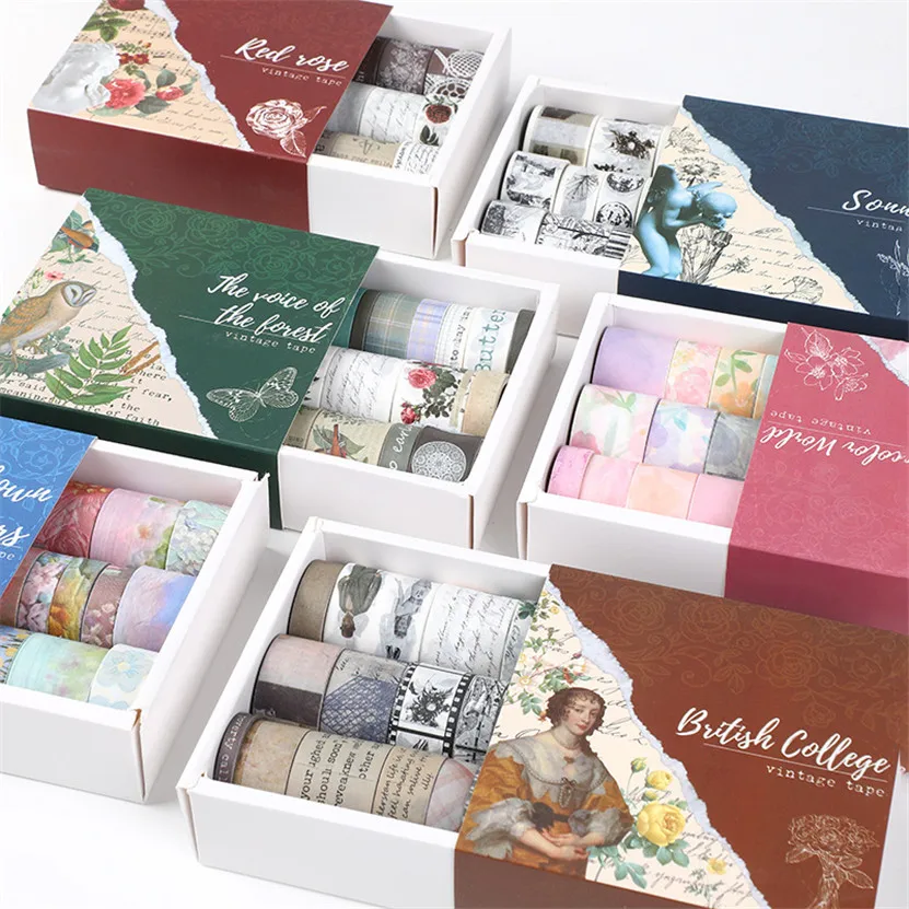 20Pcs Washi Tapes Set Retro Stickers Diary Decorative Masking Tape Papelerías Aesthetic Adhesive Washitape Ocean Material Paper
20Pcs Washi Tapes Set Retro Stickers Diary Decorative Masking Tape Papelerías Aesthetic Adhesive Washitape Ocean Material Paper