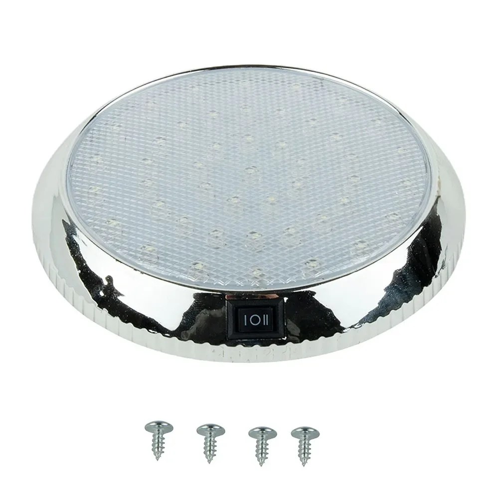 12V Car Reading Roof Ceiling Dome Lamp LED Interior Light For Campervan Caravan Truck Trailer Boat Off Road 6500K 5W White Lamp
12V Car Reading Roof Ceiling Dome Lamp LED Interior Light For Campervan Caravan Truck Trailer Boat Off Road 6500K 5W White Lamp