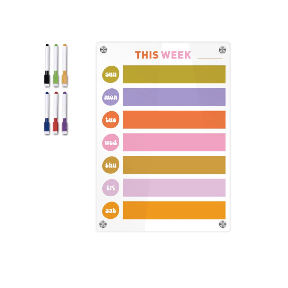 Markers Erasable Magnetic Erasable Note Board Rewritable Magnetic Whiteboard Pens Simple And Stylish Weekly Plan
Markers Erasable Magnetic Erasable Note Board Rewritable Magnetic Whiteboard Pens Simple And Stylish Weekly Plan