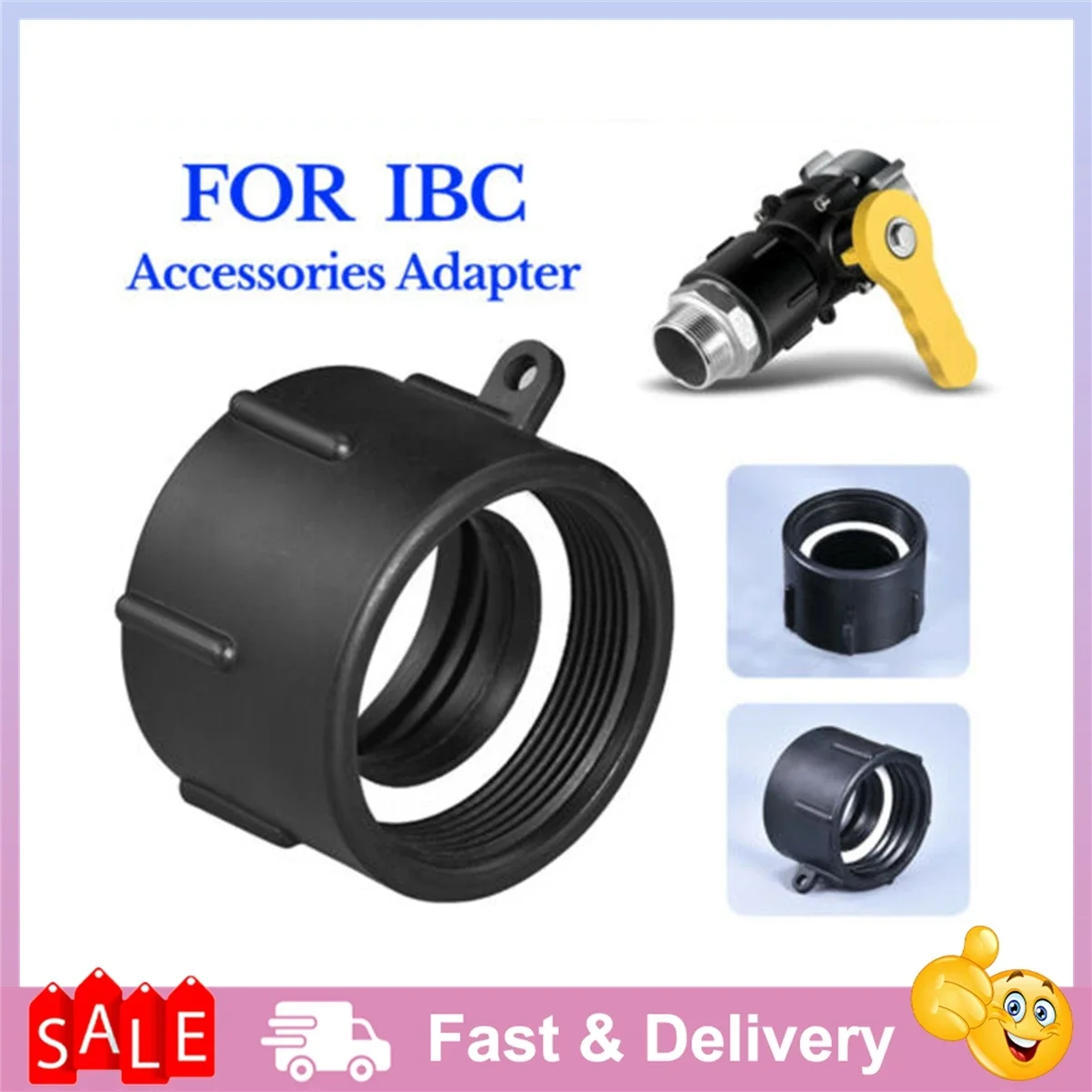 1000L IBC Water Tank 60mm/2inch Valve Adapter Connector Barrels Fitting Parts For Tap Water Pipe In The Room For IBCTANK Valve
1000L IBC Water Tank 60mm/2inch Valve Adapter Connector Barrels Fitting Parts For Tap Water Pipe In The Room For IBCTANK Valve