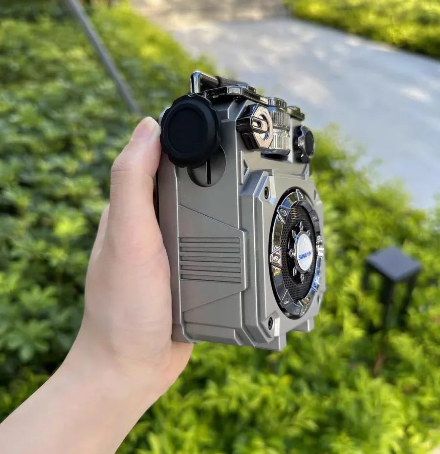 Mini Mecha Style Bluetooth Speaker Portable Subwoofer Creative Super Bass TF Card Insertion Cool Music Player Wireless Sound Box 21 Mini Mecha Style Bluetooth Speaker Portable Subwoofer Creative Super Bass TF Card Insertion Cool Music Player Wireless Sound Box 15