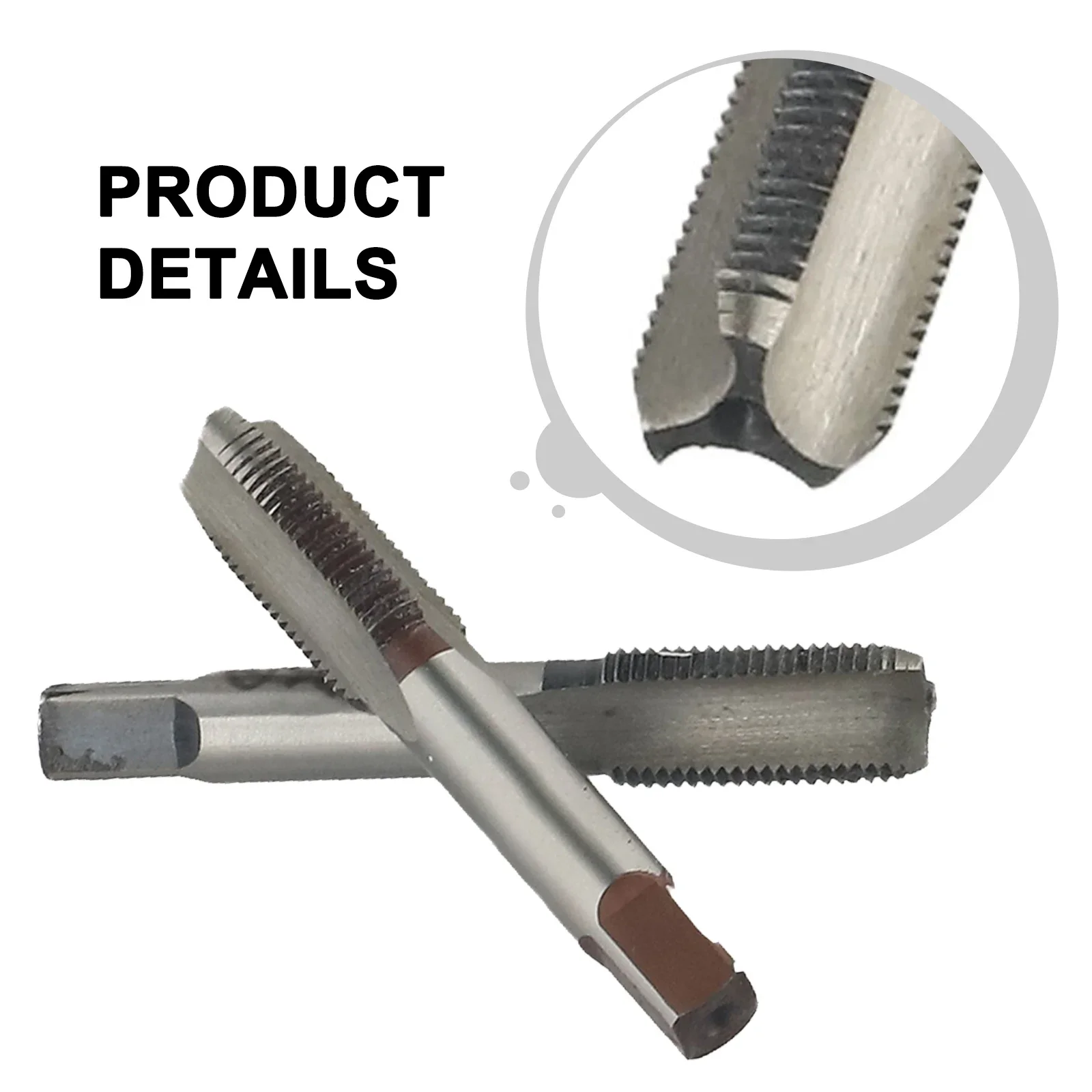 2pcs Hand Thread Tap HSS Metric Taper And Plug Tap Right Hand Thread Pitch Metric Screw Tap Drill Thread Tool M10X 1mm
2pcs Hand Thread Tap HSS Metric Taper And Plug Tap Right Hand Thread Pitch Metric Screw Tap Drill Thread Tool M10X 1mm