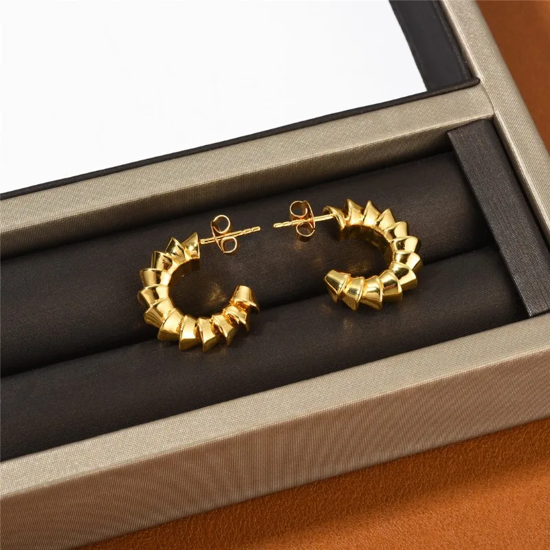 Потрясающие латунные серьги-гвоздики с геометрическим рисунком, 4421
Потрясающие латунные серьги-гвоздики с геометрическим рисунком, 4421