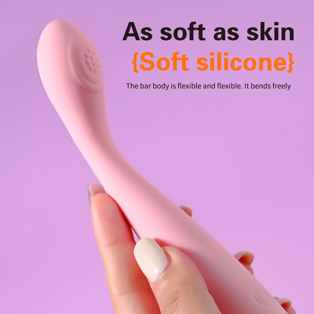 Vibromasseur AV G-Spot pour femme, gode, baguette magique, UNIS issement du vagin, masseur de clitoris, jouets sexuels féminins, produit pour adulte 4