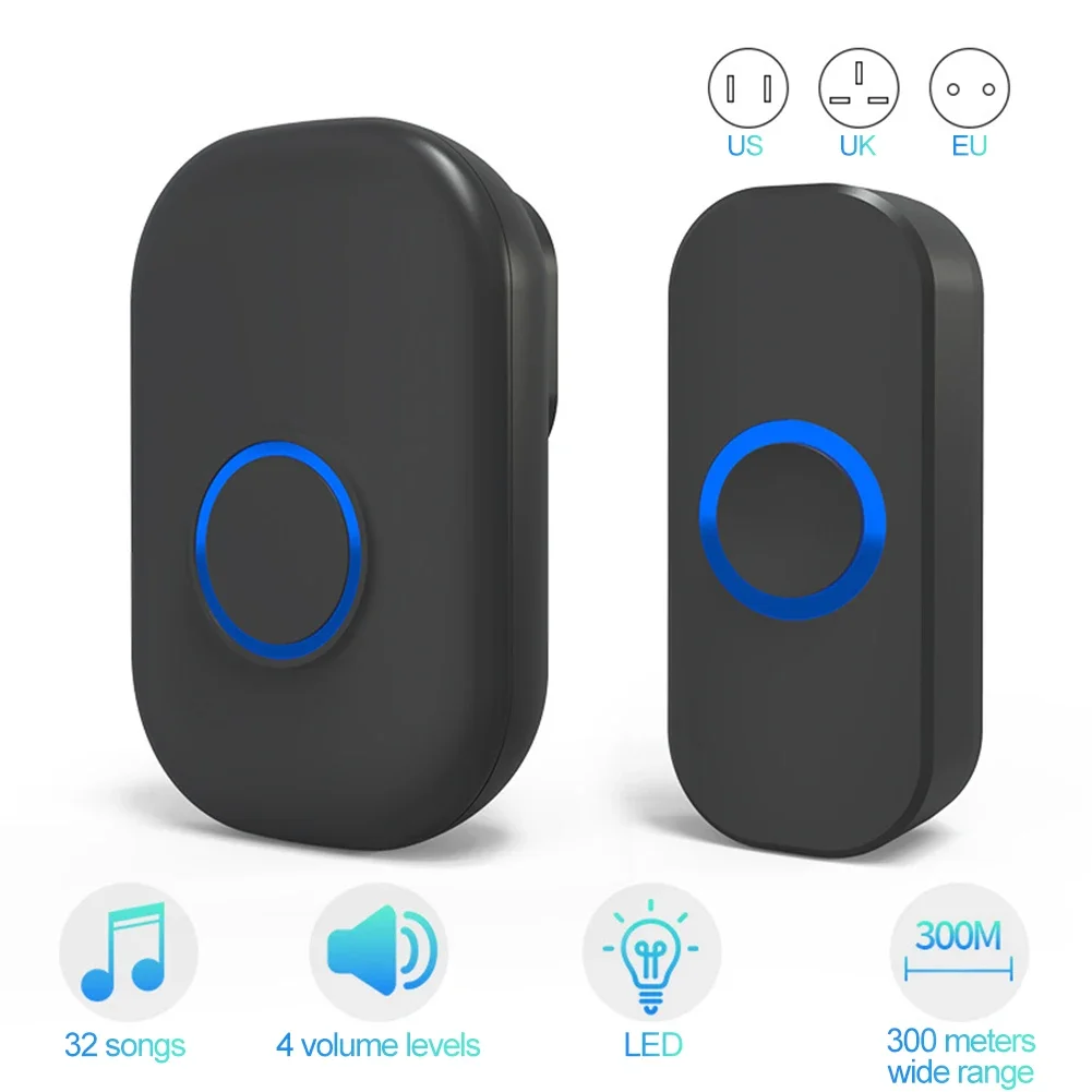 Self Powered Waterproof Wireless Doorbell Smart Home Without Battery Doorbell With Ringtone Remote Receiver Bell
Self Powered Waterproof Wireless Doorbell Smart Home Without Battery Doorbell With Ringtone Remote Receiver Bell
