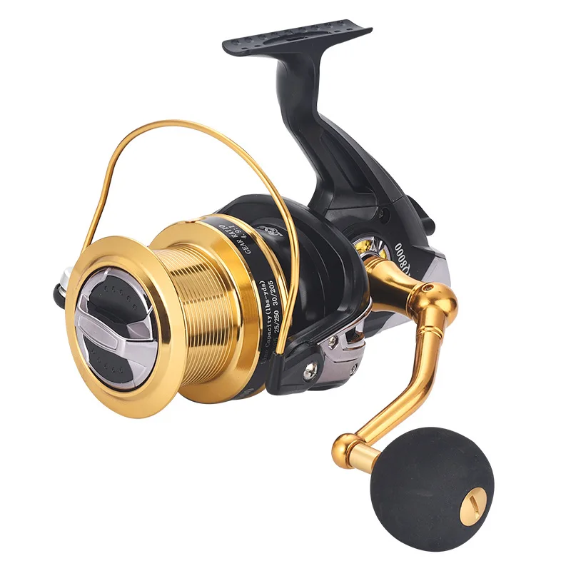 25KG Max Drag 8000/9000 Alloy Fishing Reel Aluminium Alloy Spool Metal Arm Spinning Reel 13BB Saltwater/Freshwater Fishing Reel
25KG Max Drag 8000/9000 Alloy Fishing Reel Aluminium Alloy Spool Metal Arm Spinning Reel 13BB Saltwater/Freshwater Fishing Reel