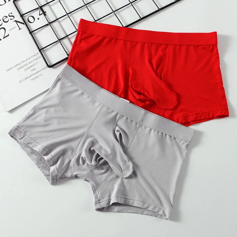 One room two room men's underpants gun bullet separation Modal youth sexy scrotum bracket four horn elephant trunk boxers
One room two room men's underpants gun bullet separation Modal youth sexy scrotum bracket four horn elephant trunk boxers