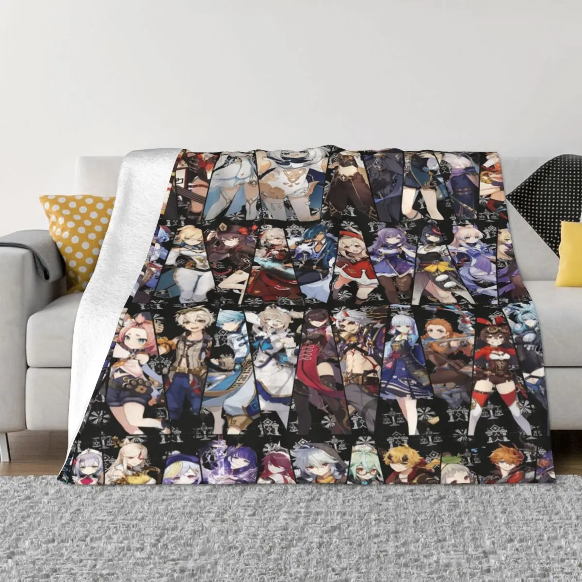 All In One Genshin Impact Characters Blanket Flannel Summer Game Breathable Thin Throw Blanket for Bedding Car Plush Thin Quilt
All In One Genshin Impact Characters Blanket Flannel Summer Game Breathable Thin Throw Blanket for Bedding Car Plush Thin Quilt